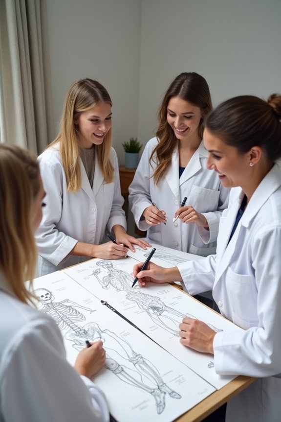 anatomy drawing guessing game