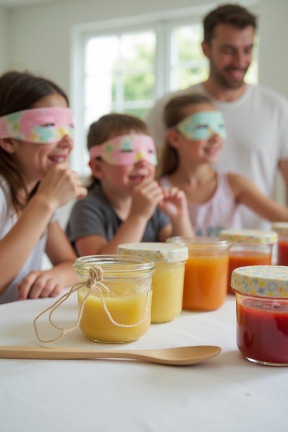 baby food tasting game