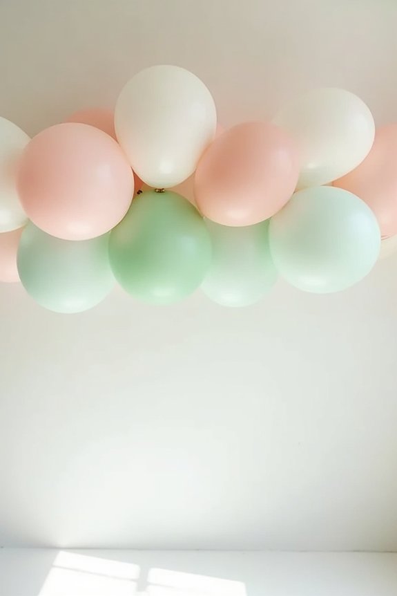 balloon garlands enhance celebrations