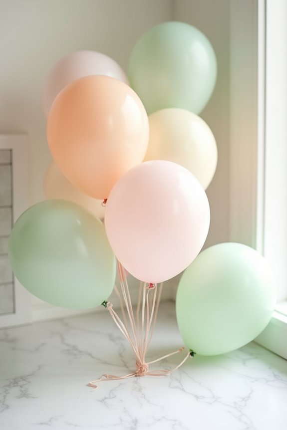 balloons enhance event aesthetics