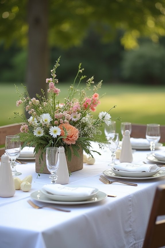 beautiful and functional tablescape