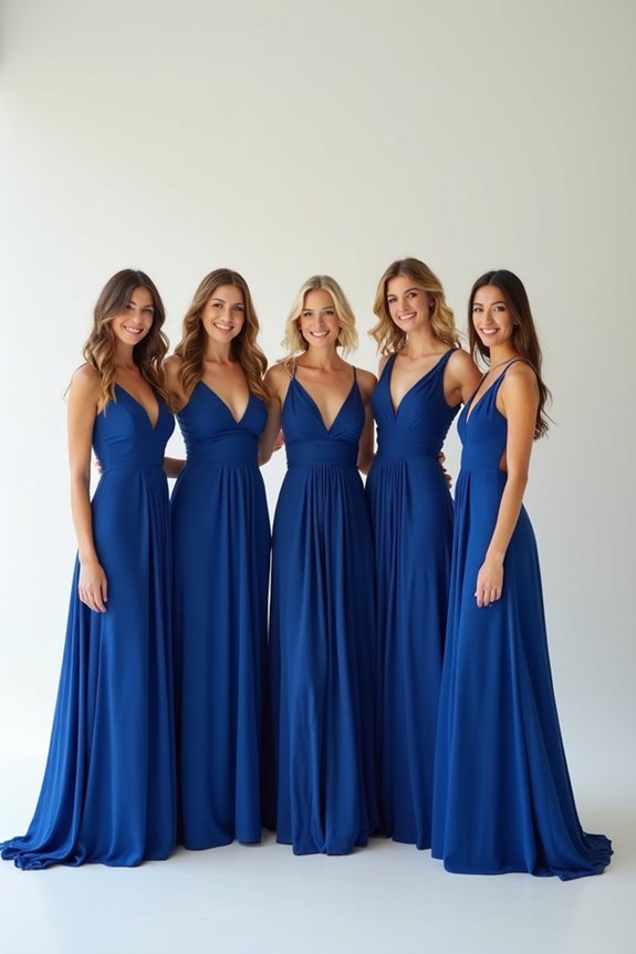 blue party outfit inspiration