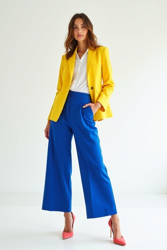bold color blocking tips