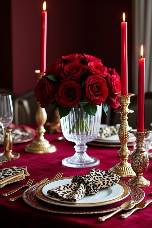 bold glamorous color palettes