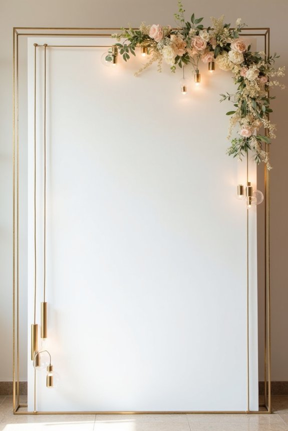 bold gold geometric elegance