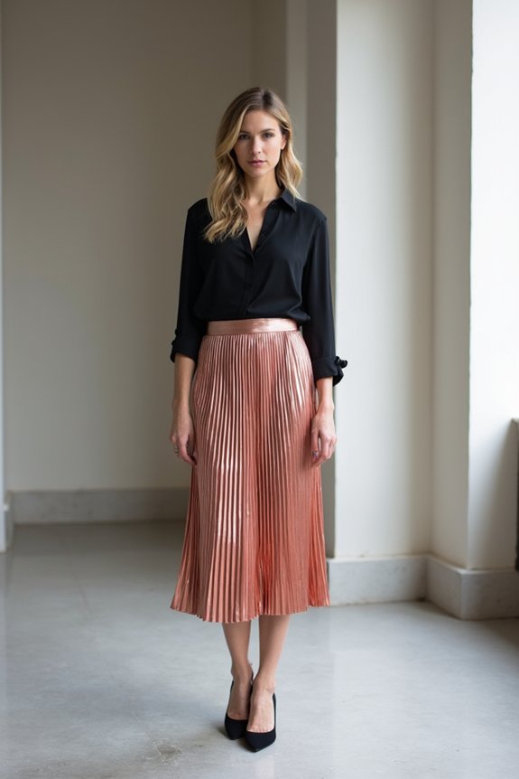 bold rose gold styling tips