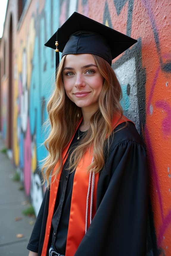 bold urban graduation backdrops