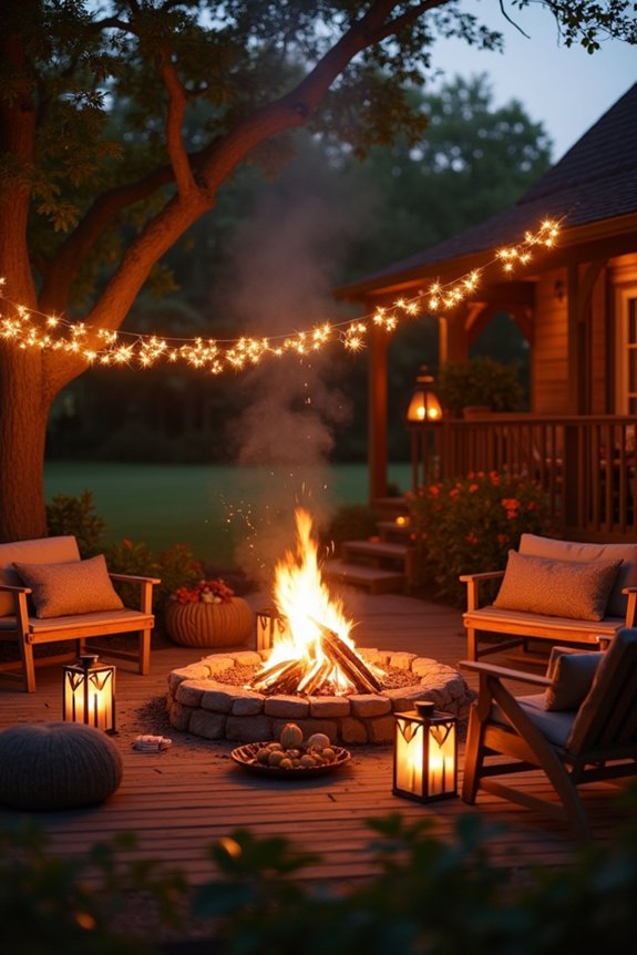 bonfire party decoration ideas