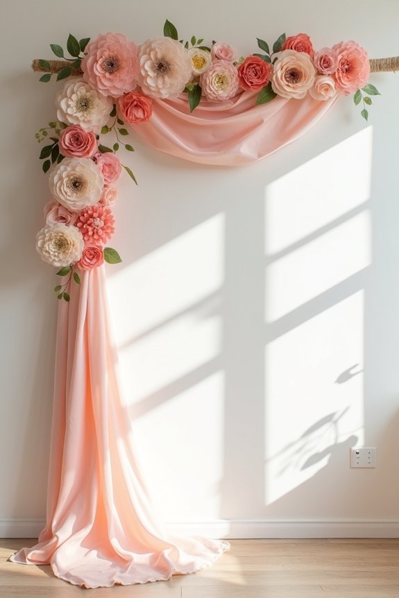 budget friendly baby shower backdrops