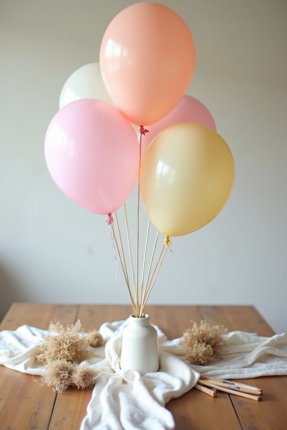 budget friendly balloon d cor