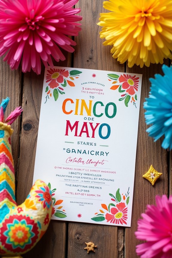 budget friendly cinco de mayo invitations