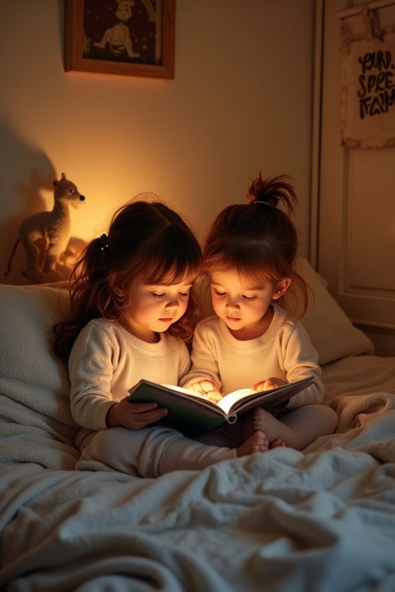 calming bedtime storytelling session