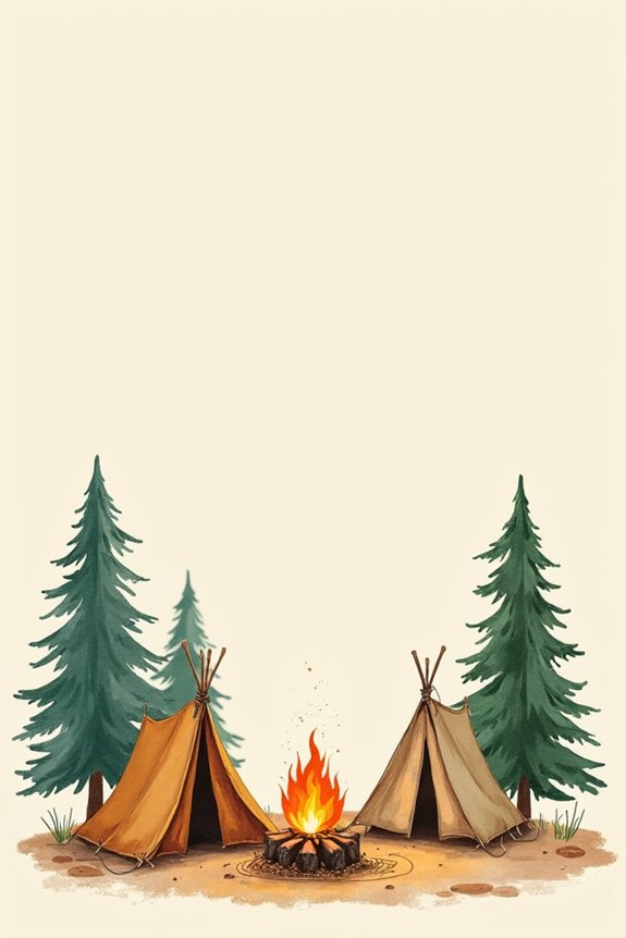 camping party invitation ideas
