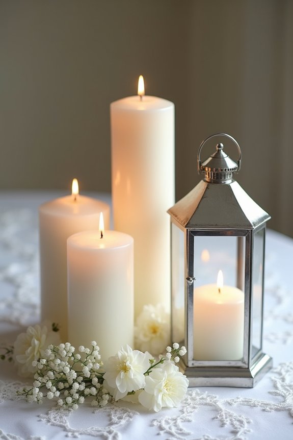 candlelit warmth and elegance
