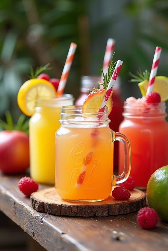 carnival drink pairings ideas
