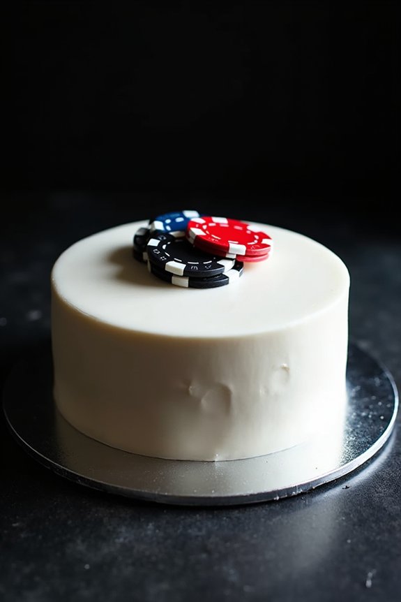 casino themed cake design