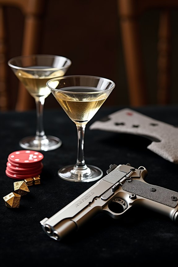 casino themed party centerpieces