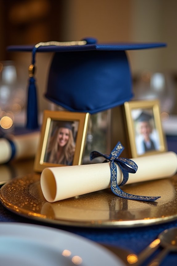 celebration centerpieces highlight achievements
