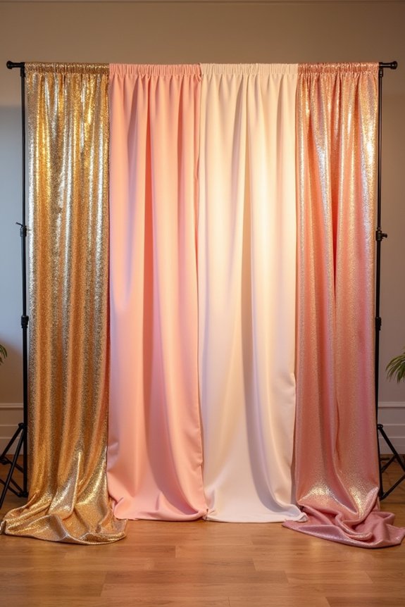 champagne party photo backdrops