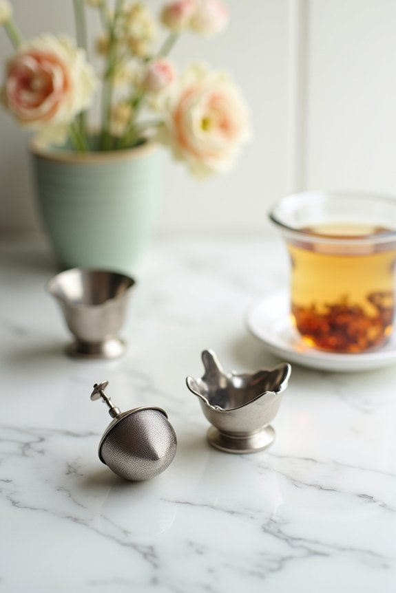 charming loose leaf tea infusers