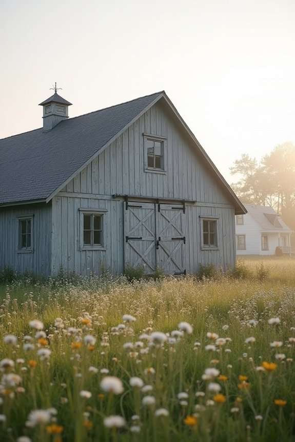charming rustic countryside setting