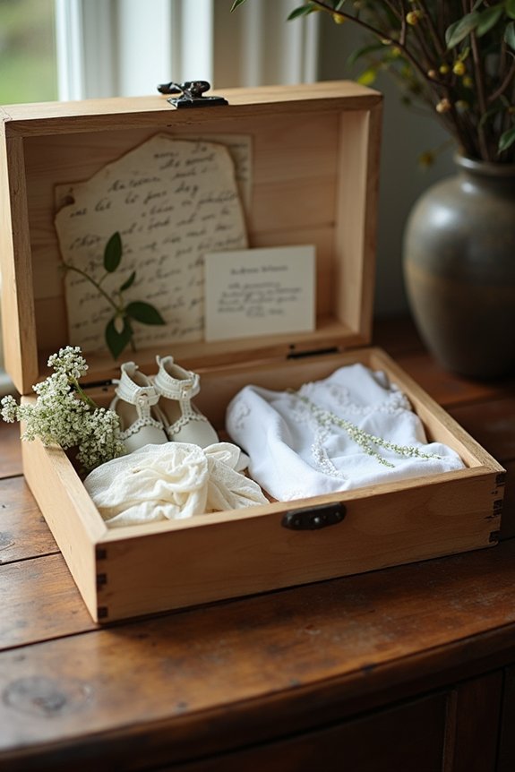 cherished christening time capsule