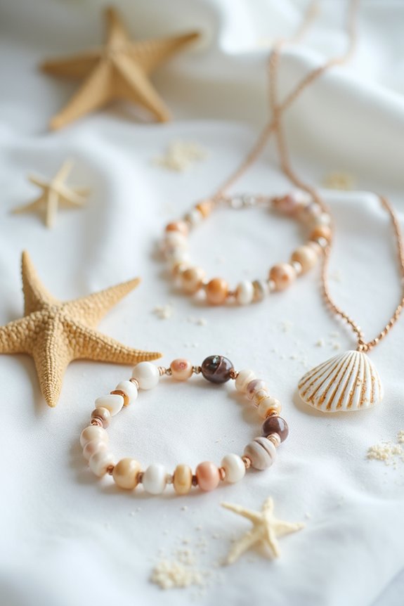 cherished seashell jewelry favors