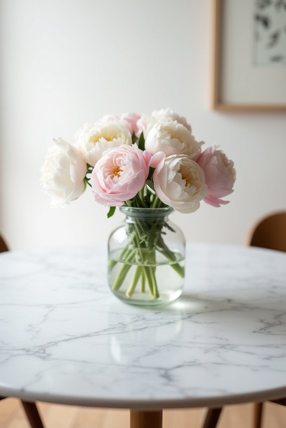 chic minimalist centerpiece ideas