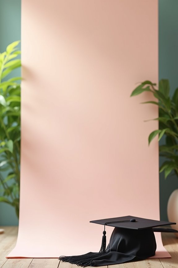 choosing a meaningful backdrop