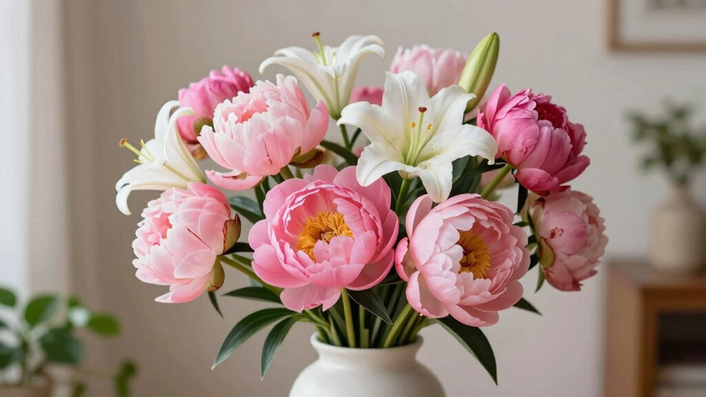 choosing silk flower arrangements