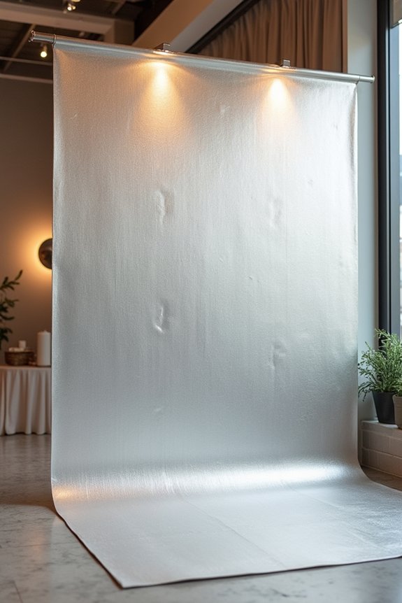 choosing silver backdrop wisely