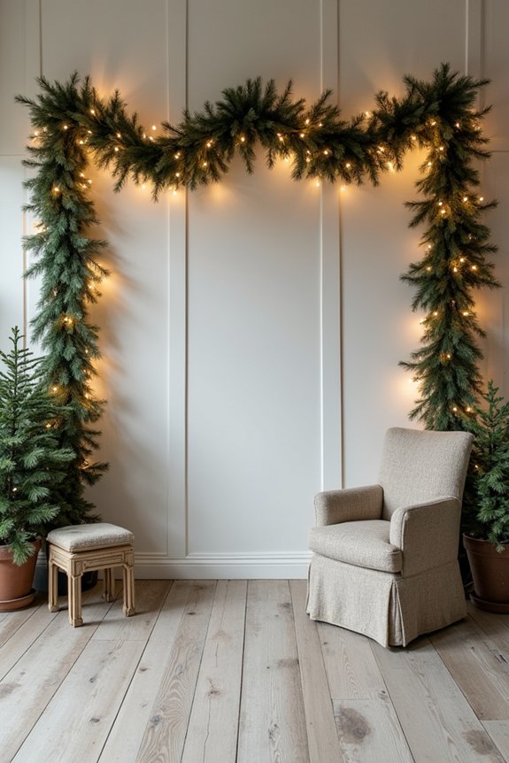 christmas photo backdrop ideas