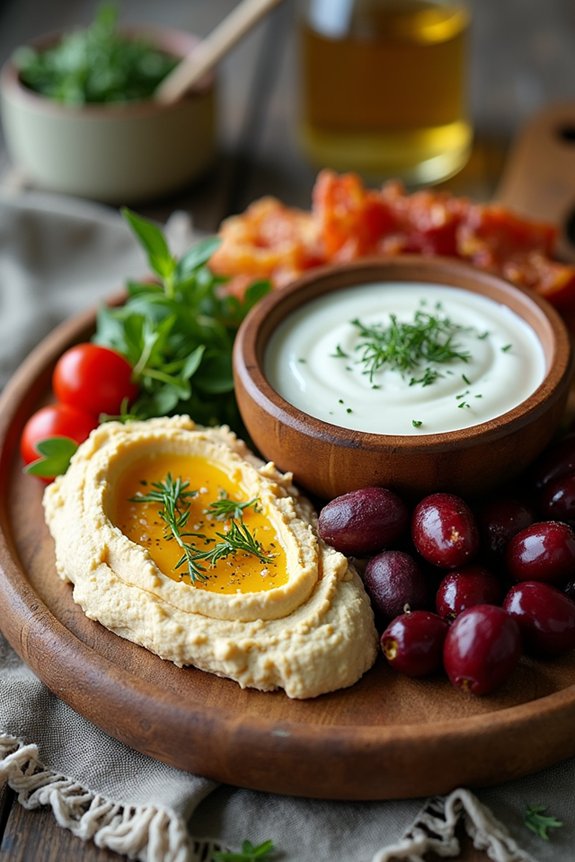 classic greek flavorful dips
