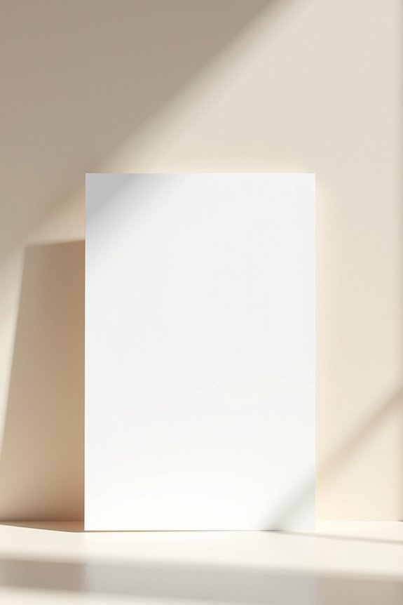 clean minimal elegant invitations