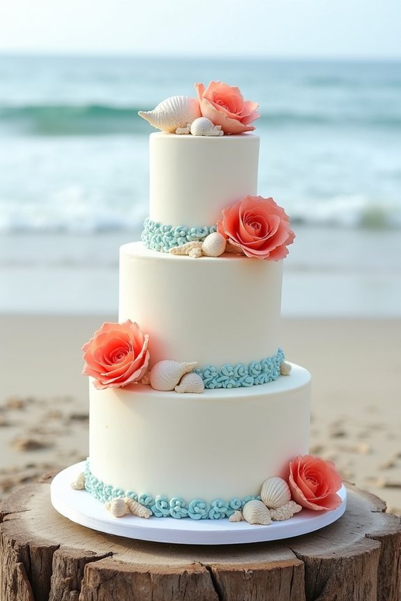 coastal celebration cake ideas