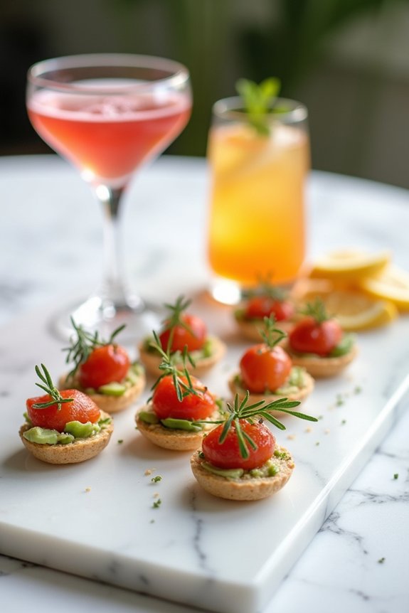 cocktail bites enhance celebrations
