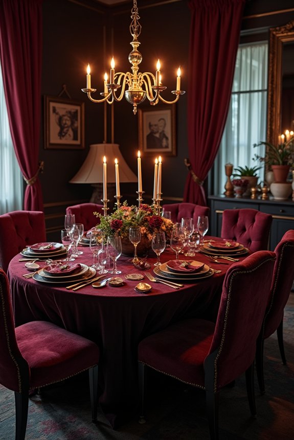 cohesive murder mystery decorations
