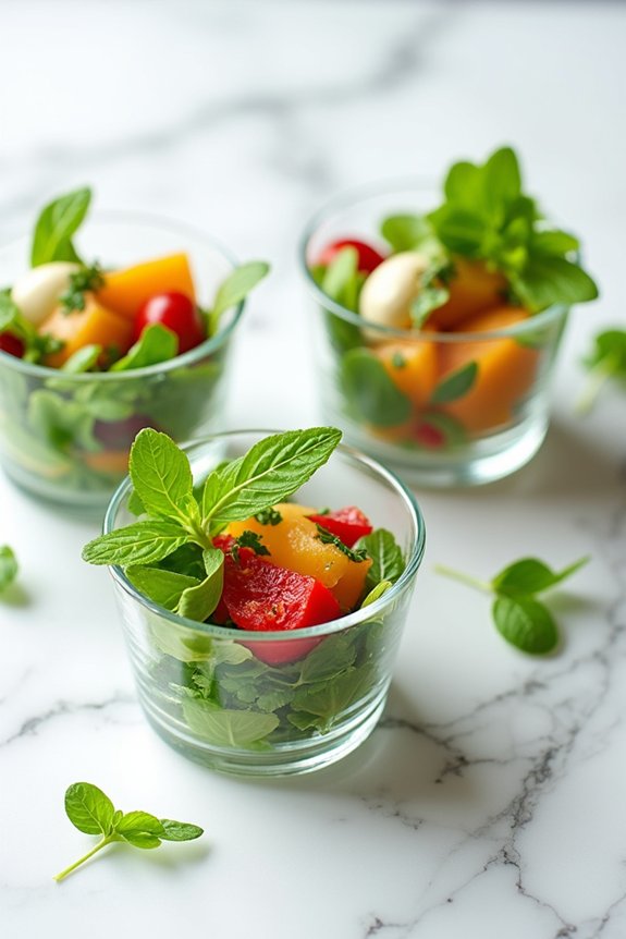 colorful and refreshing salad