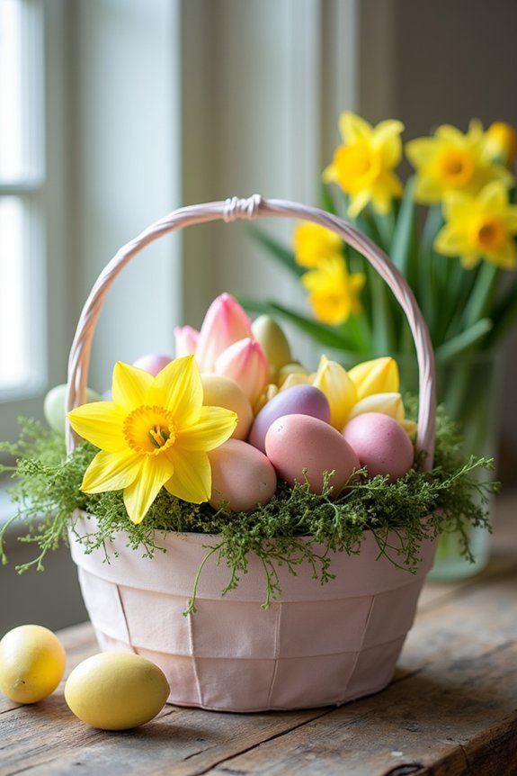 colorful diy easter centerpieces