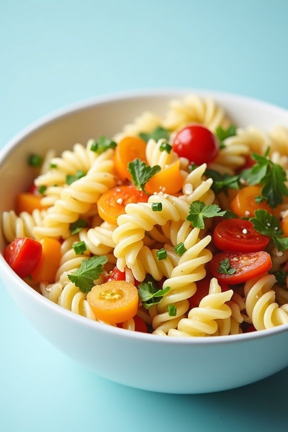 colorful pasta salad recipe