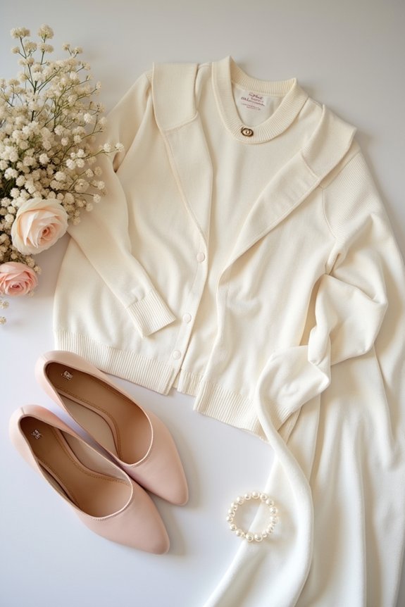 comfortable bridal shower attire