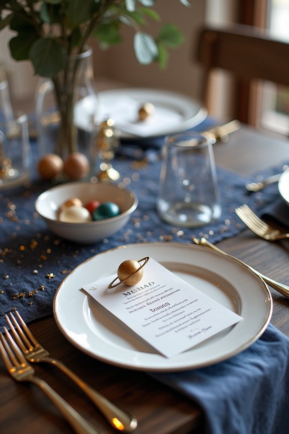 cosmic dining experience designed