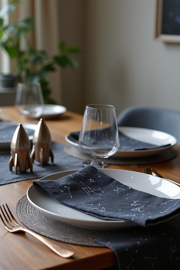 cosmic themed dining experience