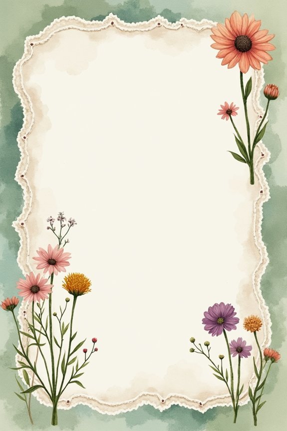 cottagecore colors motifs textures