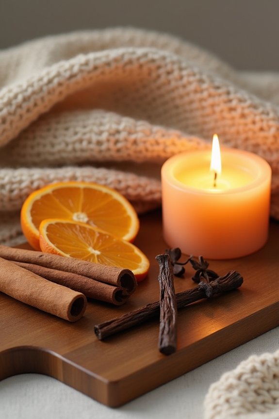 cozy autumn home fragrances