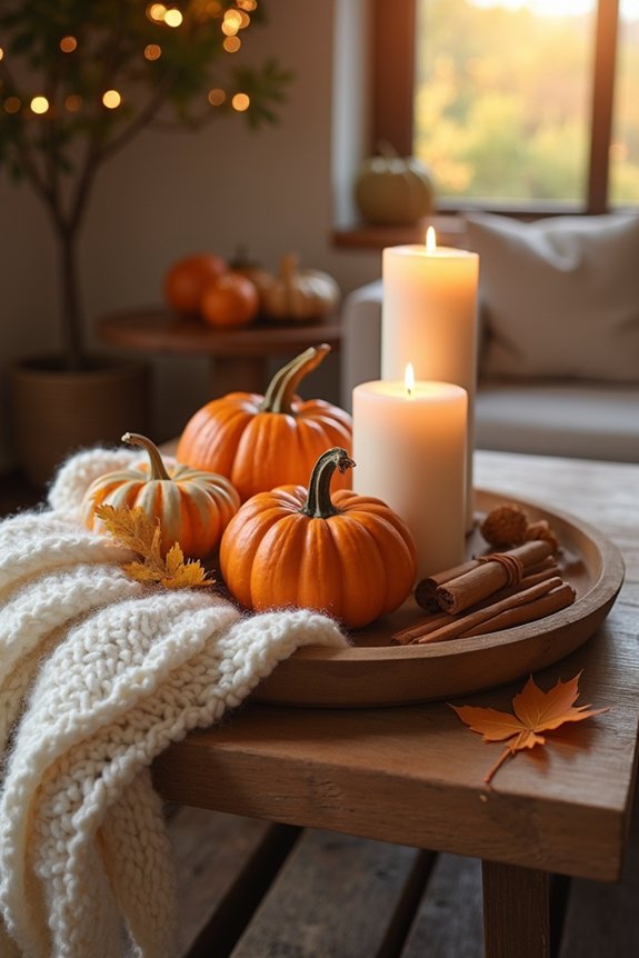 cozy fall indoor decor