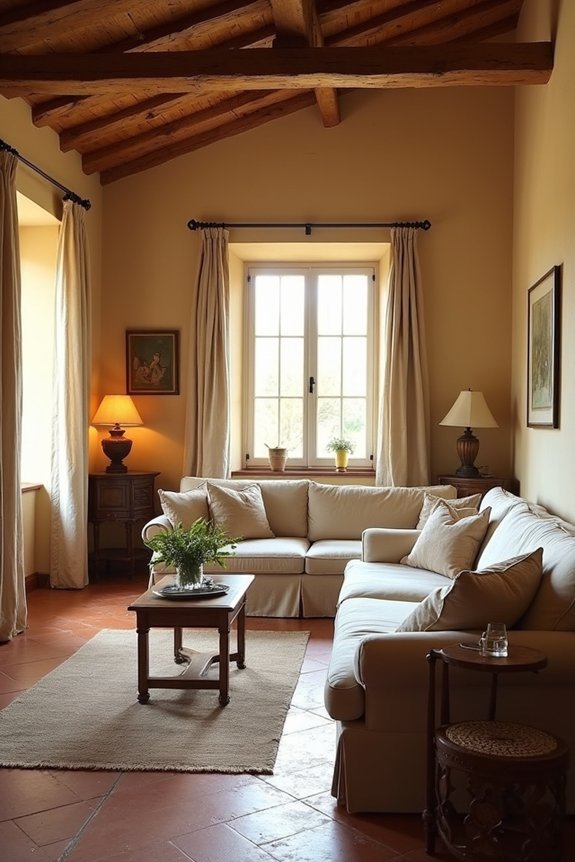 cozy italian decor elements