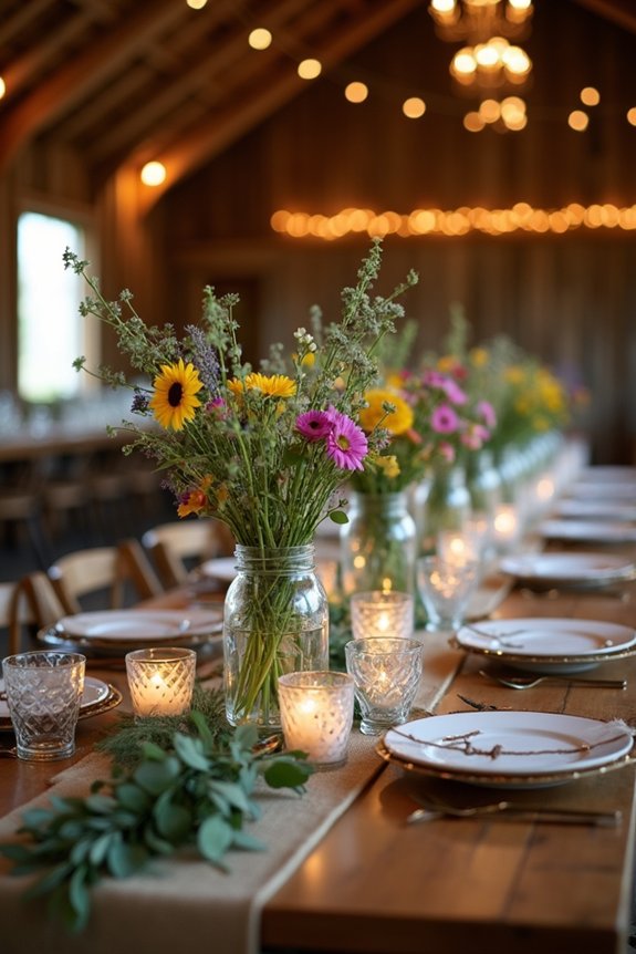 cozy rustic centerpiece ideas