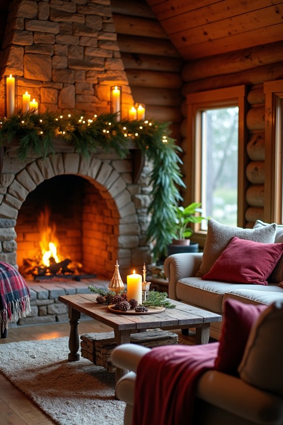 cozy rustic christmas decor
