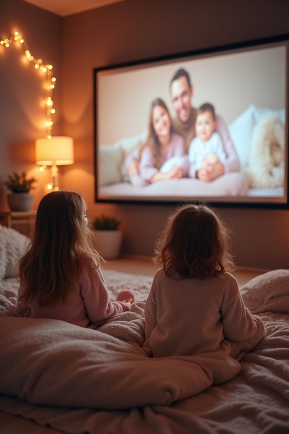 cozy sleepover movie marathon